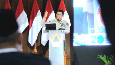 Kepala BNPB Tekankan Kesadaran dan Kemampuan Hadapi Bencana di Puncak Peringatan PRB Aceh 