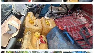 Dua Truk Penghisap Solar di SPBU Sario Manado Terjaring Operasi Zebra Samrat 2024 Ditlantas Polda Sulut