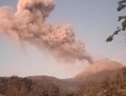 Gunungapi Lewotobi Laki-Laki di NTT Tunjukkan Peningkatan Aktivitas