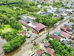 Sungai Barito Meluap, Enam Kecamatan di Kabupaten Murung Raya Terendam Banjir