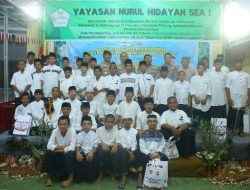 Direktorat Samapta Polda Sulut Gelar Baksos di Panti Asuhan Asy-Syafiq Desa Sea