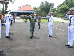 Lanudal Manado Dukung Kunjungan Kerja Pangkoarmada II dengan Pelayanan VIP