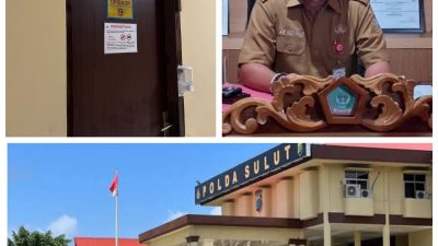 Sekretaris Kota Bitung Rudy Theno Diperiksa Penyidik Tipikor Polda Sulut