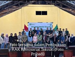 Sukses Pimpin HMI Komisariat Teknik, Amanda T Anang Gelar RAK