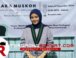Farah Aliyyah Terpilih Ketum HMI Komsat Perikanan dan Ilmu Kelautan Periode 2024-2025