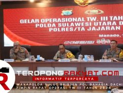Kapolda Sulut Apresiasi Kinerja Personel Polda Sulut dalam Pemeliharaan Kamtibmas