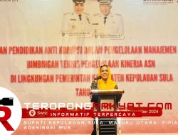 Bupati Kepulauan Sula, Fifian Adeningsi Mus: Kegiatan Anti Korupsi Sangatlah Penting