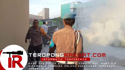 Ikatan Jurnalis Televisi Indonesia Mengecam Kekerasan Terhadap Jurnalis RTV Oleh Karo Ops Polda Gorontalo