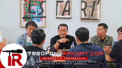 Diskusi Bareng Pelaku Ekraf di Surabaya, Menekraf : Sentuhan Langsung Pemerintah