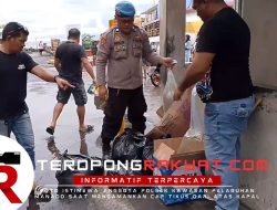 Polsek Kawasan Pelabuhan Manado Kembali Gagalkan Pengiriman Ratusan Liter Miras Cap Tikus Tak Bertuan