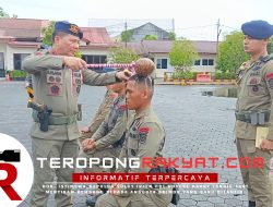 Kapolda Sulut Irjen Pol Roycke Harry Langie Lantik 75 Anggota Brimob Dalam Tradisi Pembaretan Bintara dan Tamtama Remaja Tahun 2025