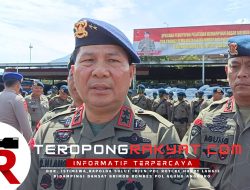 Ini Pesan Kapolda Sulut Irjen Pol Roycke Harry Langie Kepada 75 Anggota Brimob yang Baru Dilantik