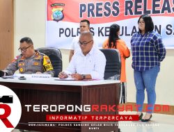 Korupsi Dana Desa, Polres Sangihe Resmi Menetapkan Tersangka dan Menahan Seorang Oknum PNS