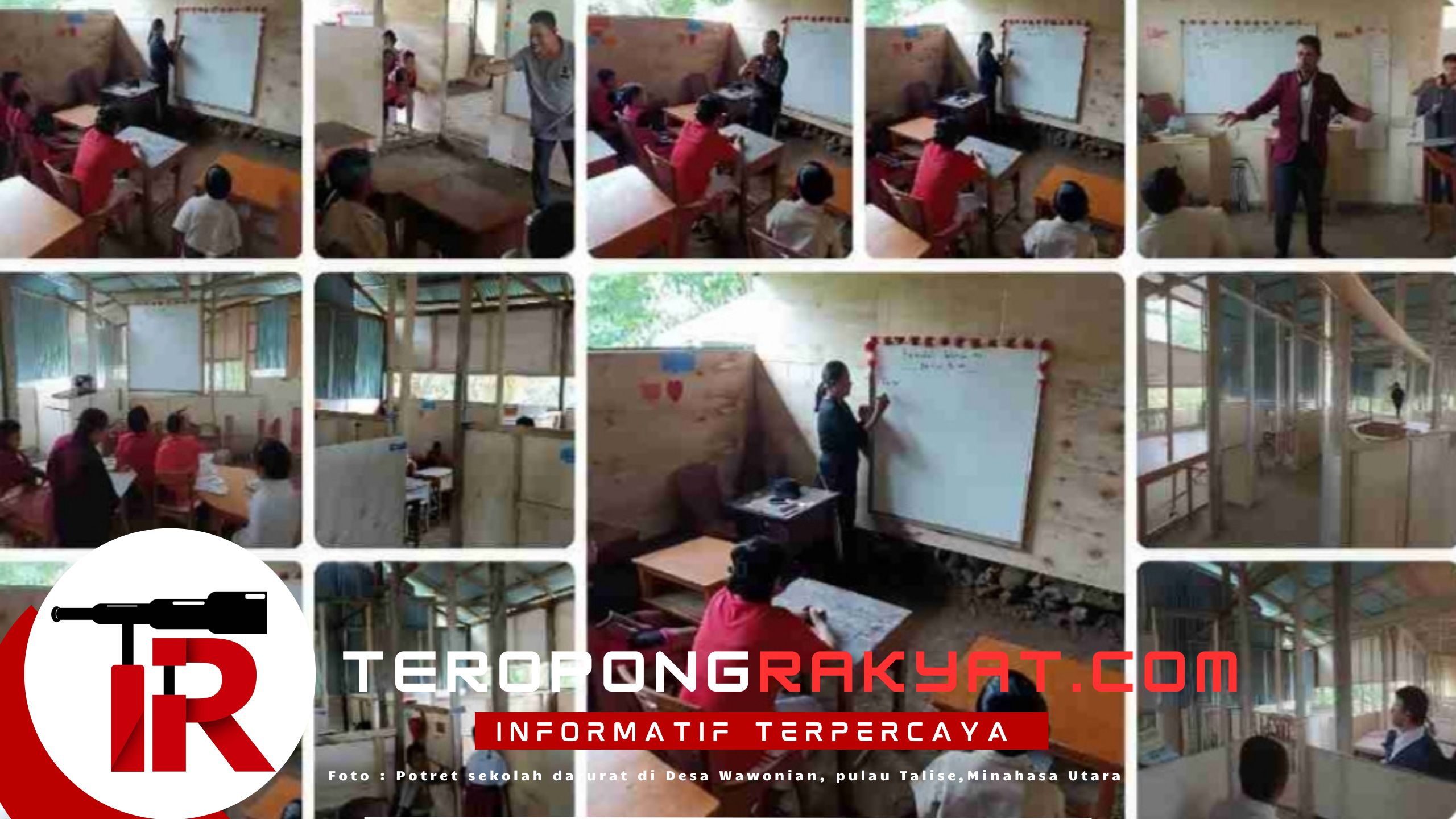 Miris ! Potret Buram Pendidikan, Sekolah Darurat di Sulawesi Utara Masih Berdiri Setelah 8 Dekade Kemerdekaan