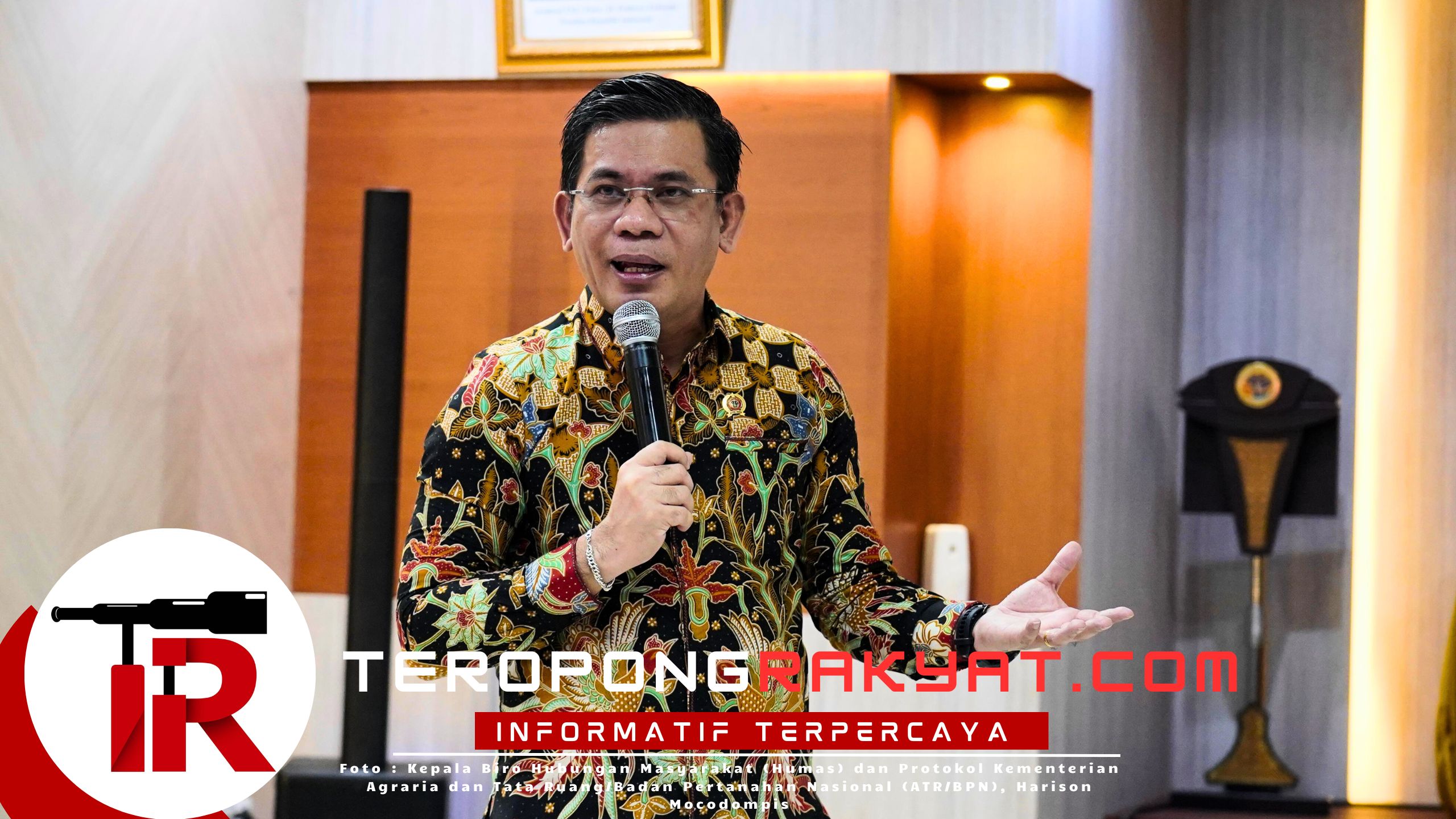 Kepala Biro Humas dan Protokol Kementerian ATR/BPN Tekankan Pentingnya Komunikasi Publik dalam Pengelolaan Pengaduan