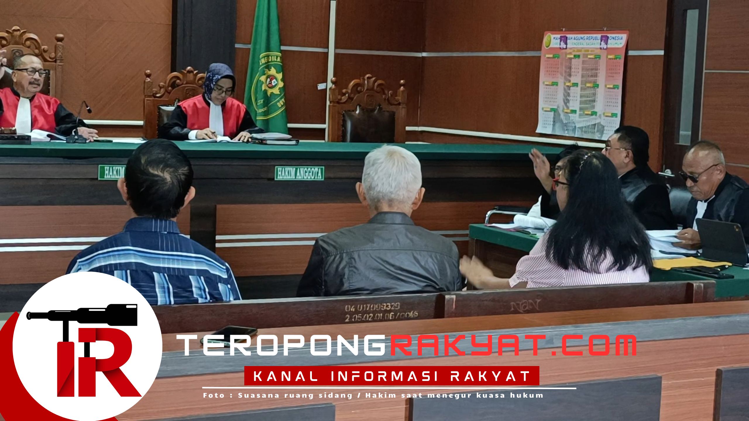 Kuasa Hukum Margaretha Makalew Beberapa Kali Ditegur Hakim dalam Sidang di PN Manado