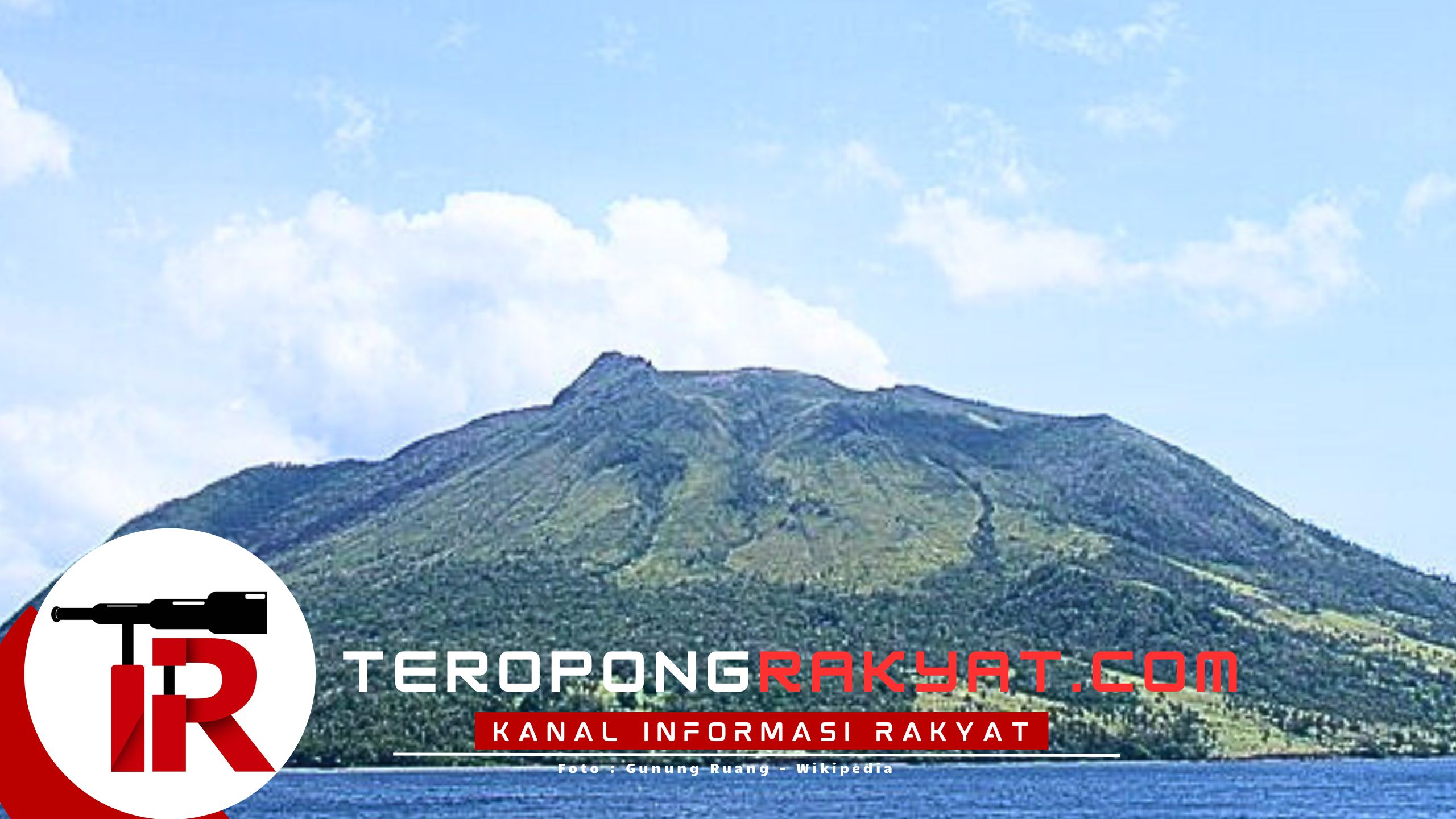 Gunung Ruang Level II Waspada, PVMBG Imbau Warga Tidak Mendekat Radius 2 Km