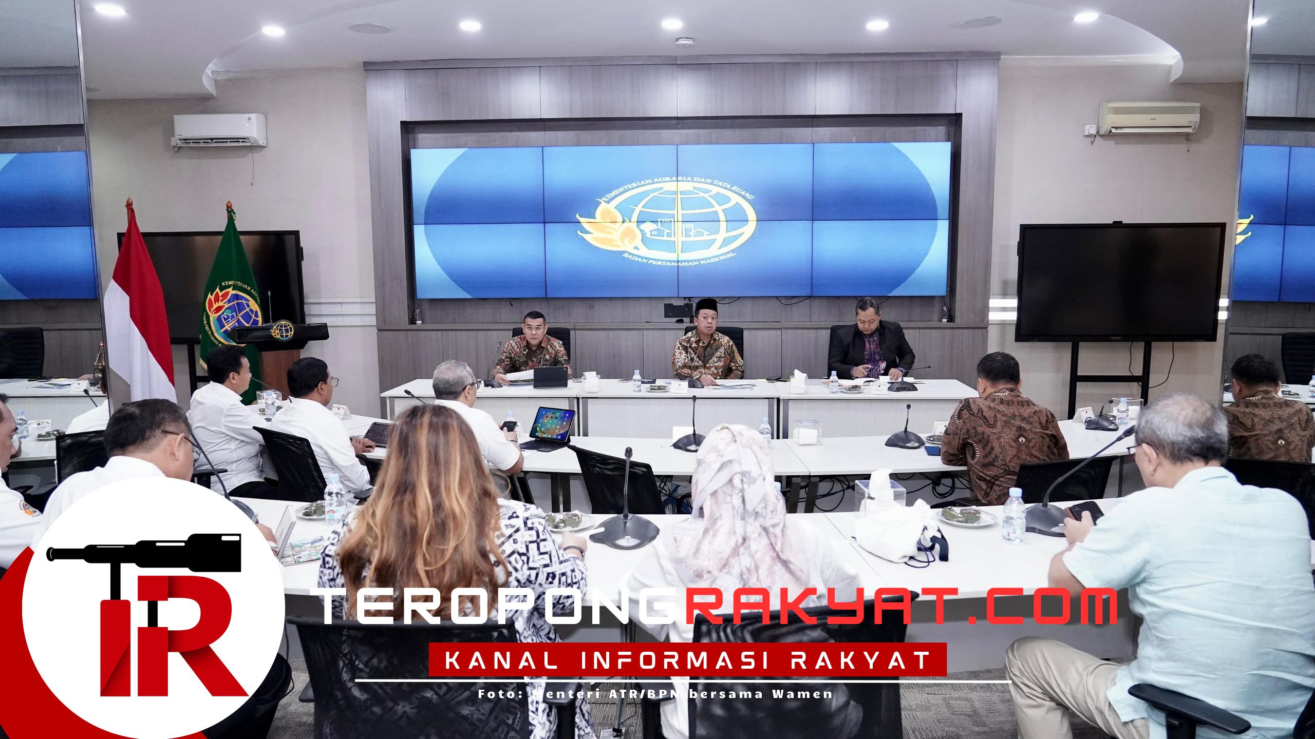 Perkuat Ketahanan Pangan, Kementerian ATR/BPN Gandeng Stranas PK dari KPK Susun Rencana Aksi