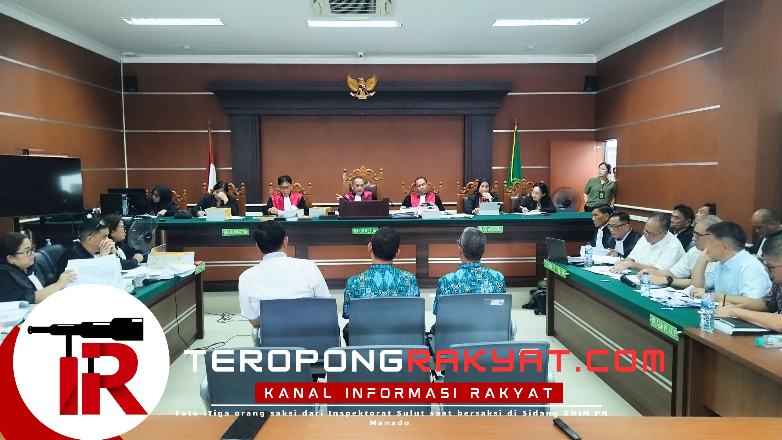 Terungkap dalam Sidang, Inspektorat Sulut Tegaskan Tak Ada Temuan Penyalahgunaan Dana Hibah GMIM!