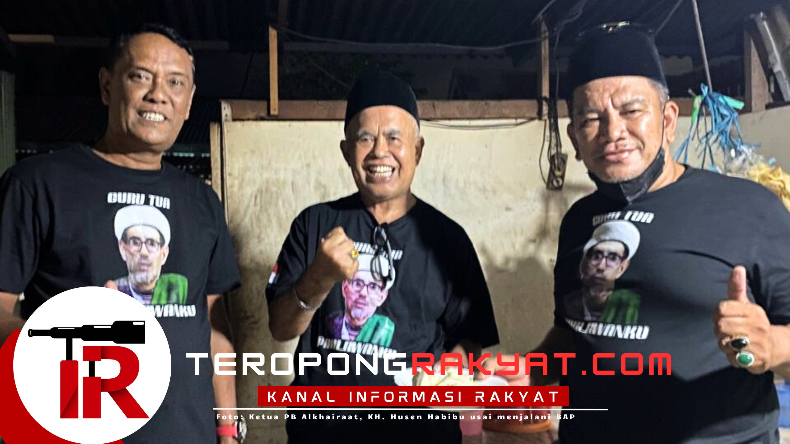 Usai Jalani 8 Jam BAP, KH. Husen Habibu Tegaskan Tak Akan Cabut Laporan Kasus Dugaan Hinaan Fuad Plered