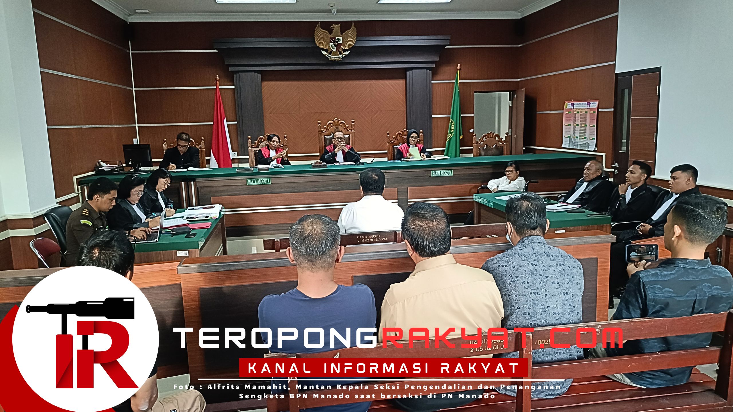 Saksi BPN Ungkap Fakta Baru Sidang Kasus Pemalsuan Surat dan Penyerobotan Tanah Margaretha Makalew di PN Manado