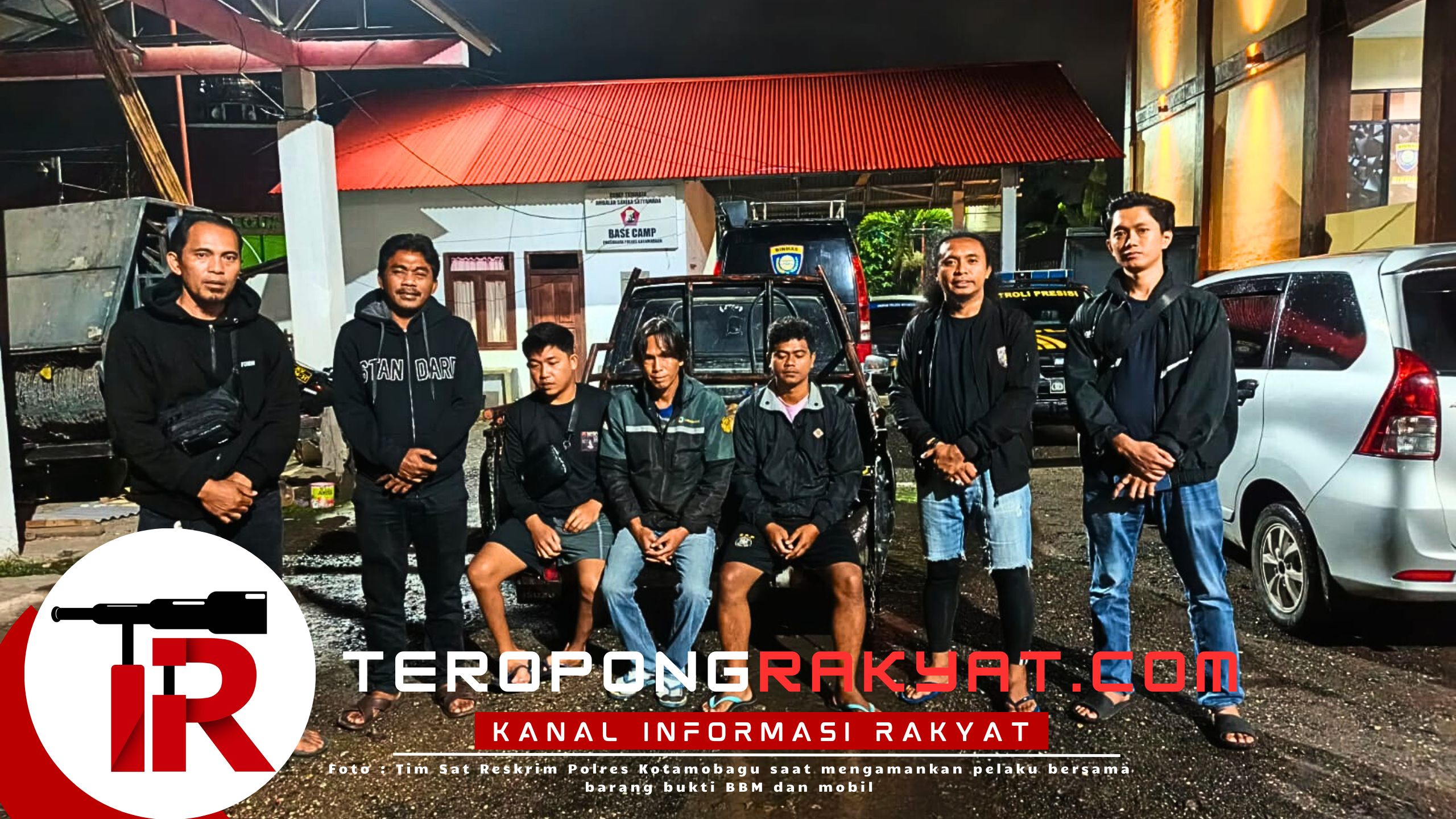 Polres Kotamobagu Berhasil Ungkap Penimbunan Solar Subsidi Ilegal, Tiga Pelaku Diamankan