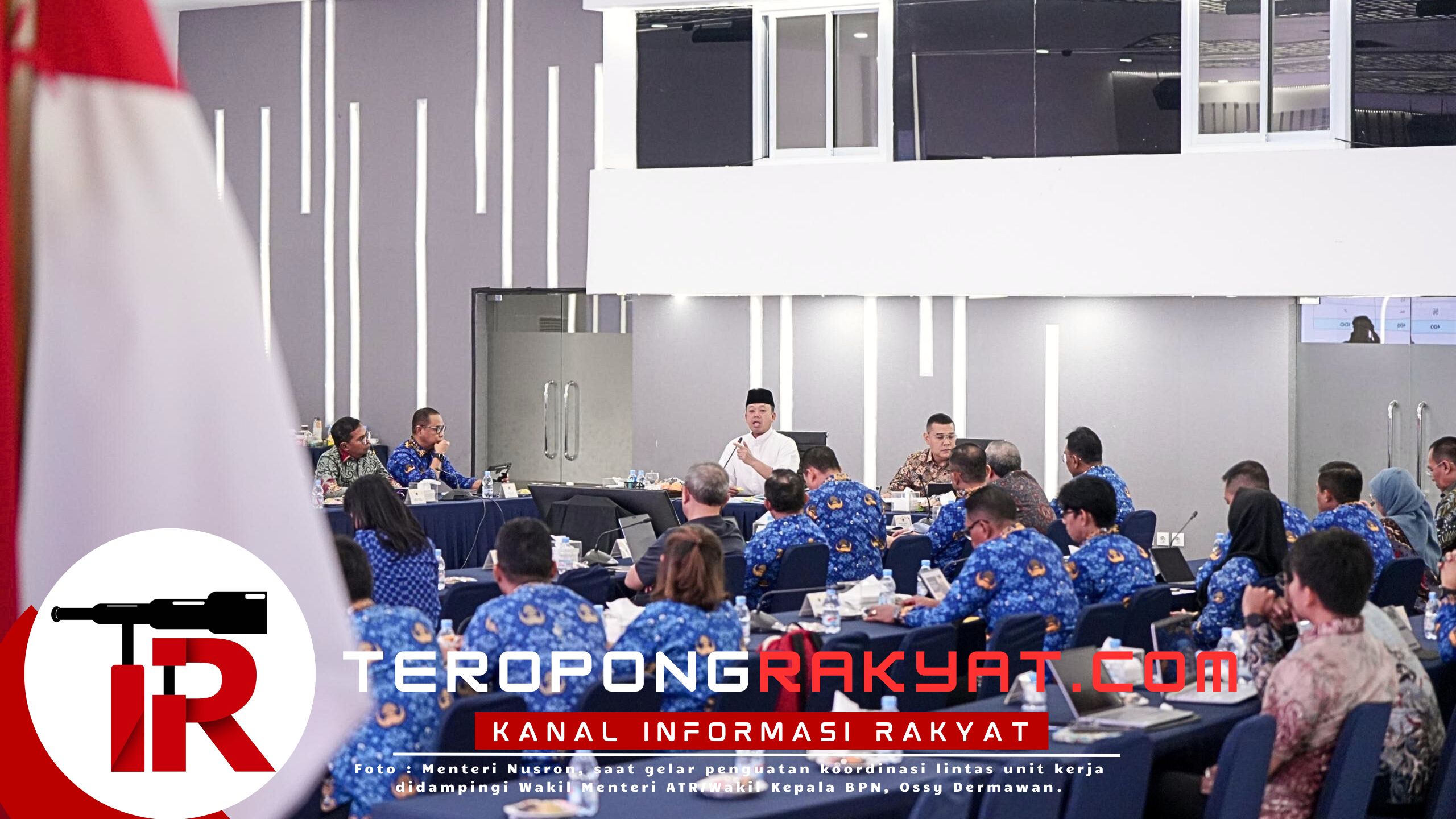 Jelang Satu Tahun Pemerintahan Prabowo, Kementerian ATR/BPN Gelar Rapim Nasional untuk Evaluasi Kinerja