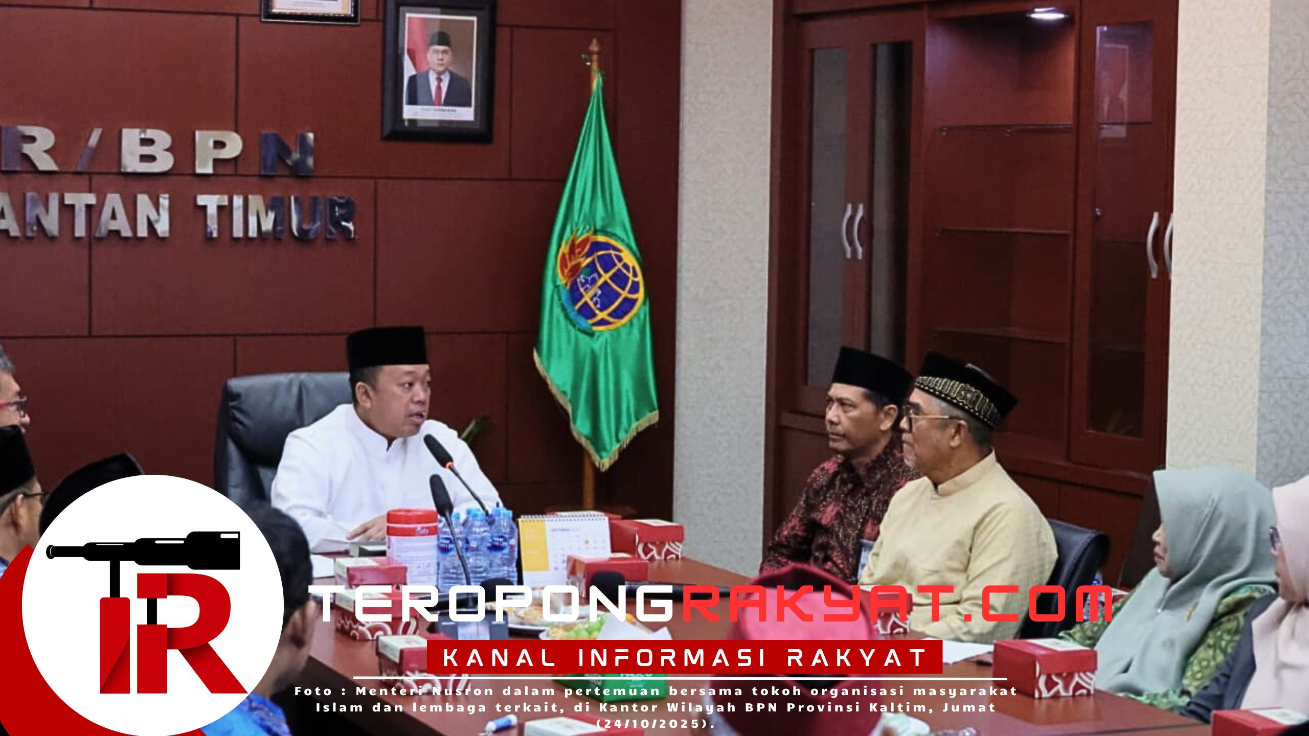 Ajak Organisasi Keagamaan Sertipikasi Lembaga Pendidikan, Menteri Nusron: Sebagai Early Warning System