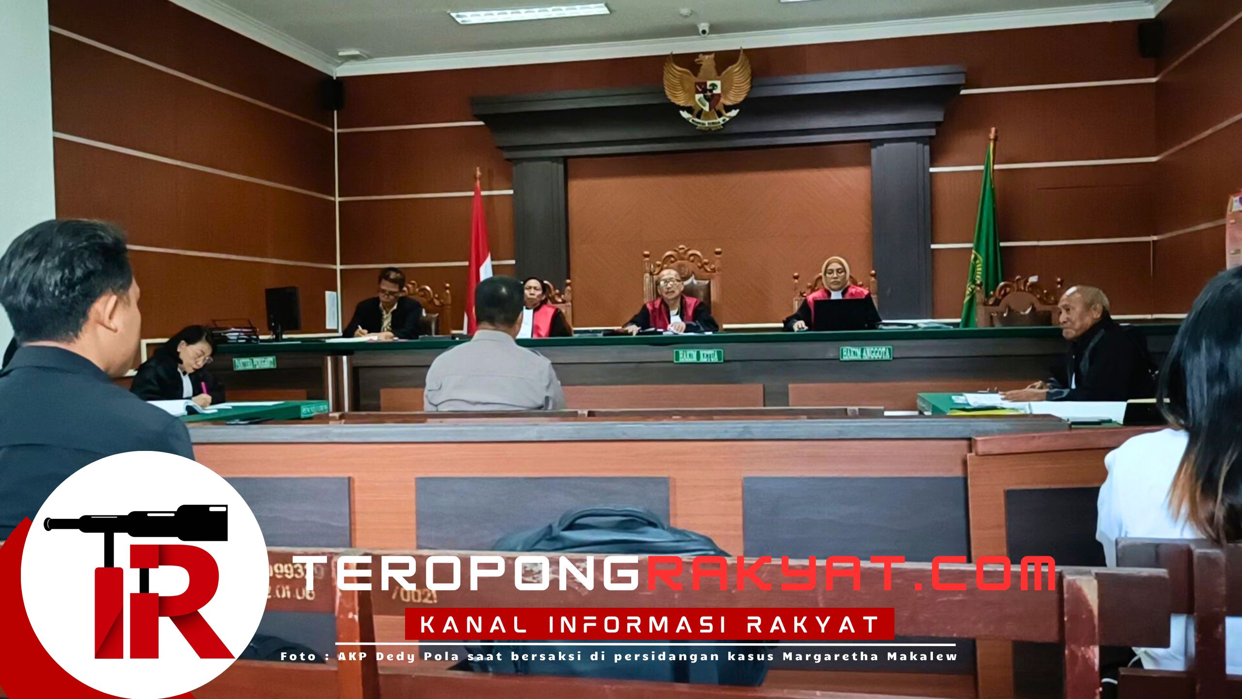 Saksi Ferbalisan AKP Dedy Pola Bongkar Fakta di Sidang Margaretha Makalew: Tegas Penambahan Pasal 263 Bukan Arahan Jaksa!