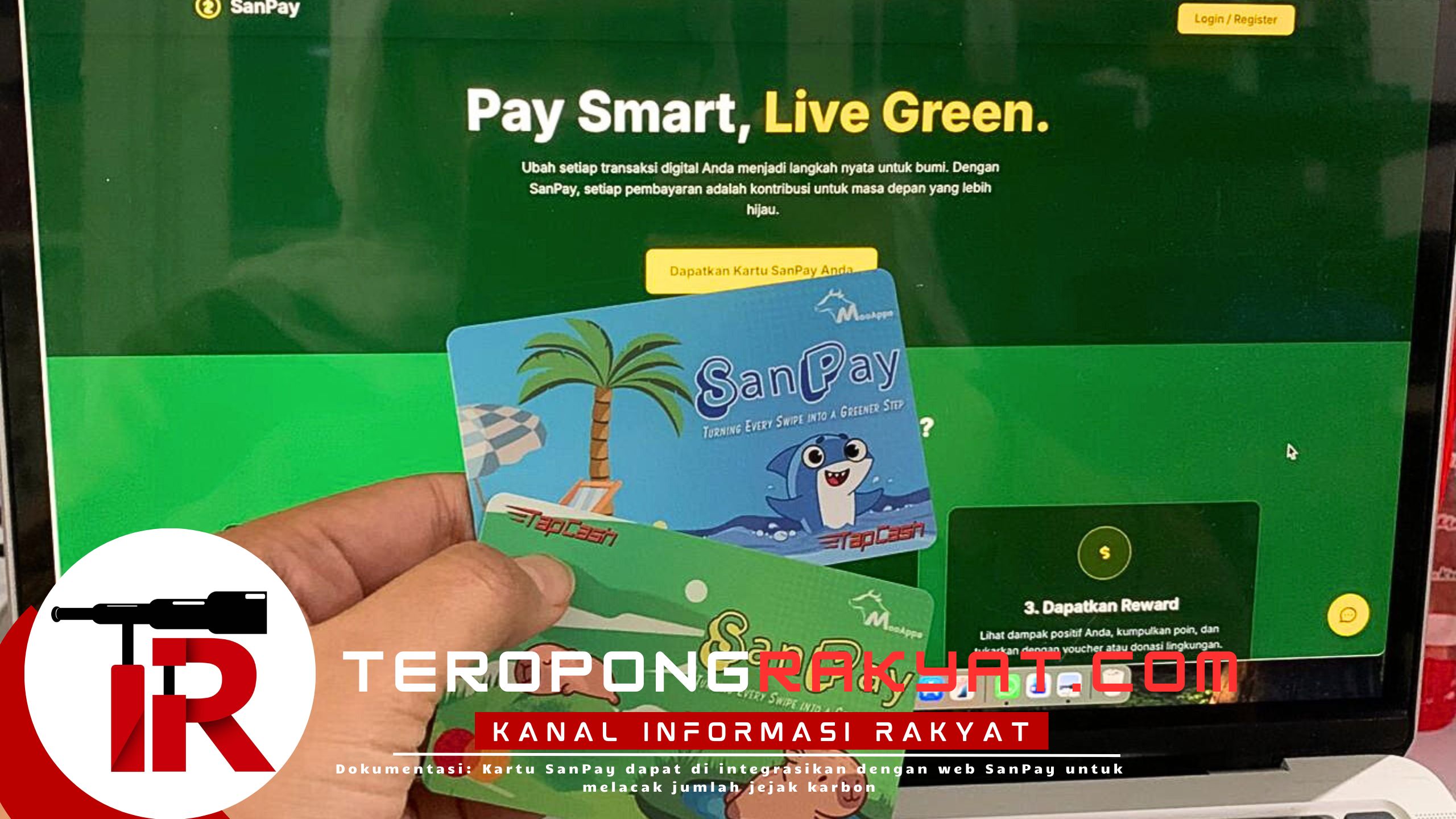 SanPay Karya Mahasiswa UPER Hadirkan Kalkulator Jejak Karbon Otomatis untuk Pengguna Transportasi Umum