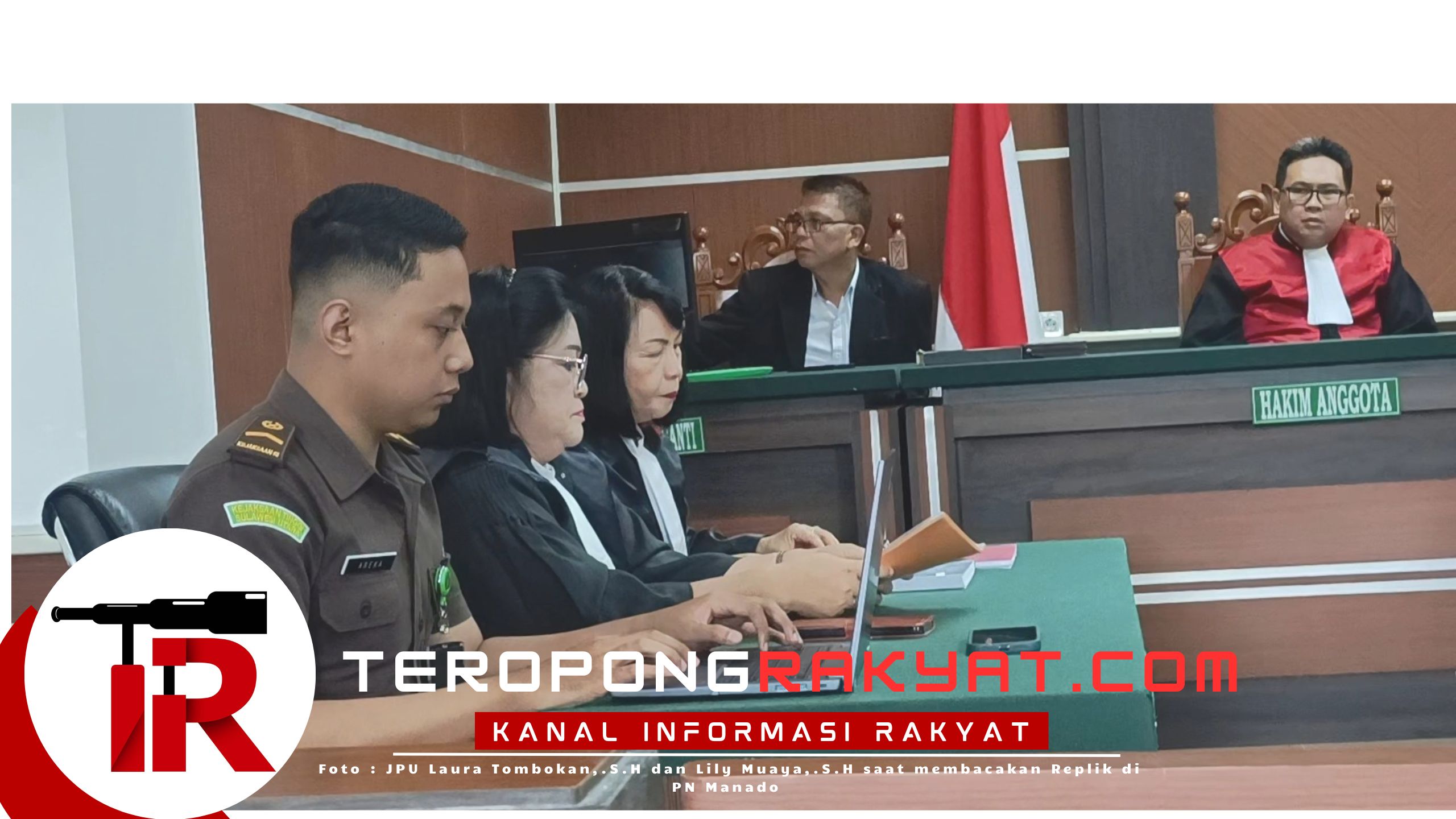 Sidang Replik ! JPU Bongkar Pemalsuan Eksekusi Tanah 2022, Margaretha Makalew Terbukti Rekayasa Sketsa Gambar dan Klaim Palsu