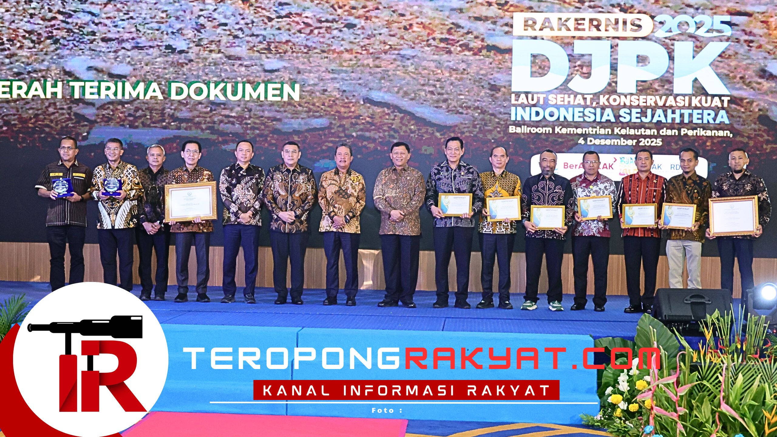 Perkuat Kedaulatan Negara, Kementerian ATR/BPN Terima 8 Penghargaan dari KKP atas Sertipikasi Pulau-pulau Kecil