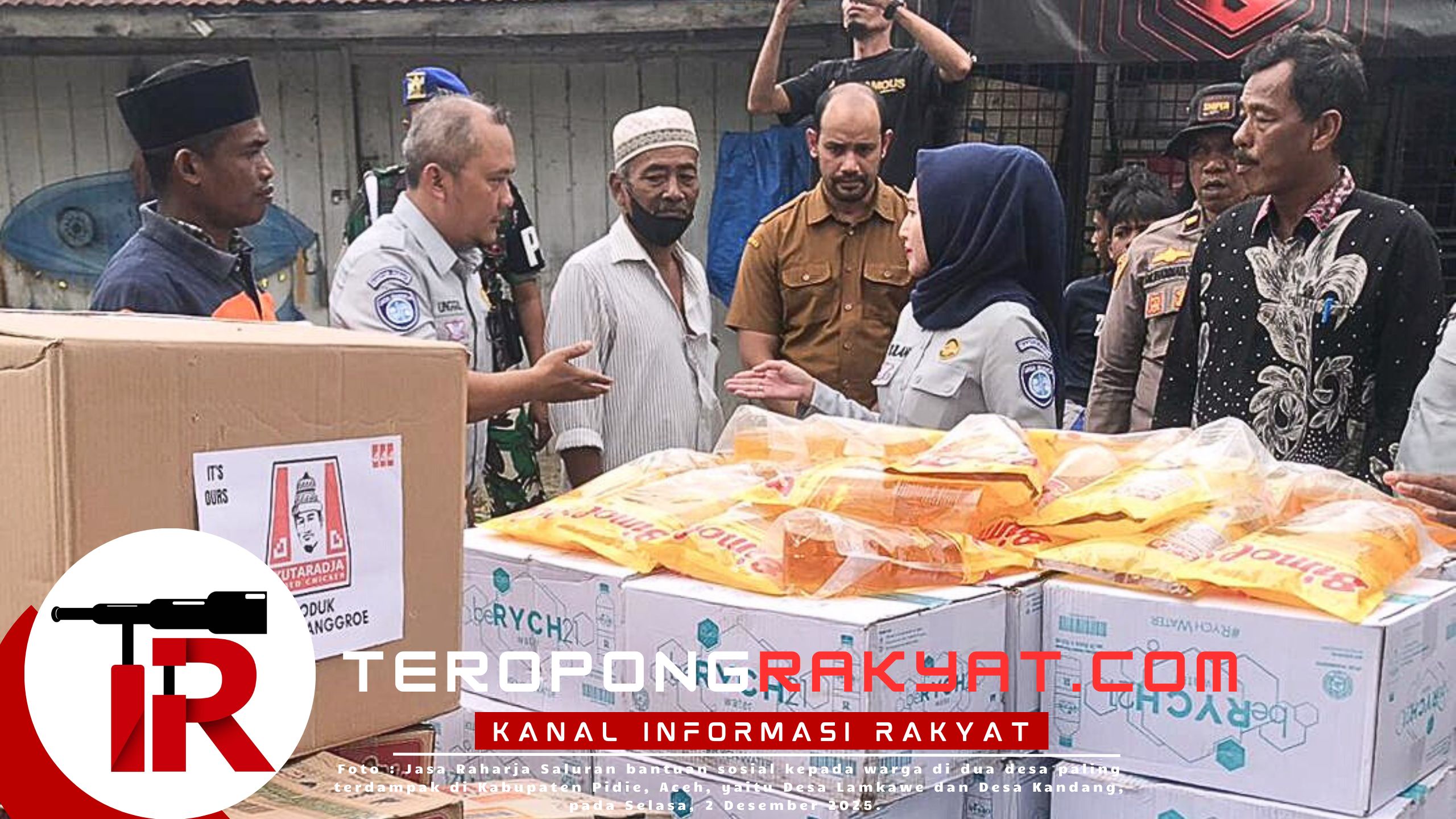 Dukung Pemulihan Pasca Bencana Banjir, Jasa Raharja Salurkan Bantuan Sosial di Kabupaten Pidie, Aceh