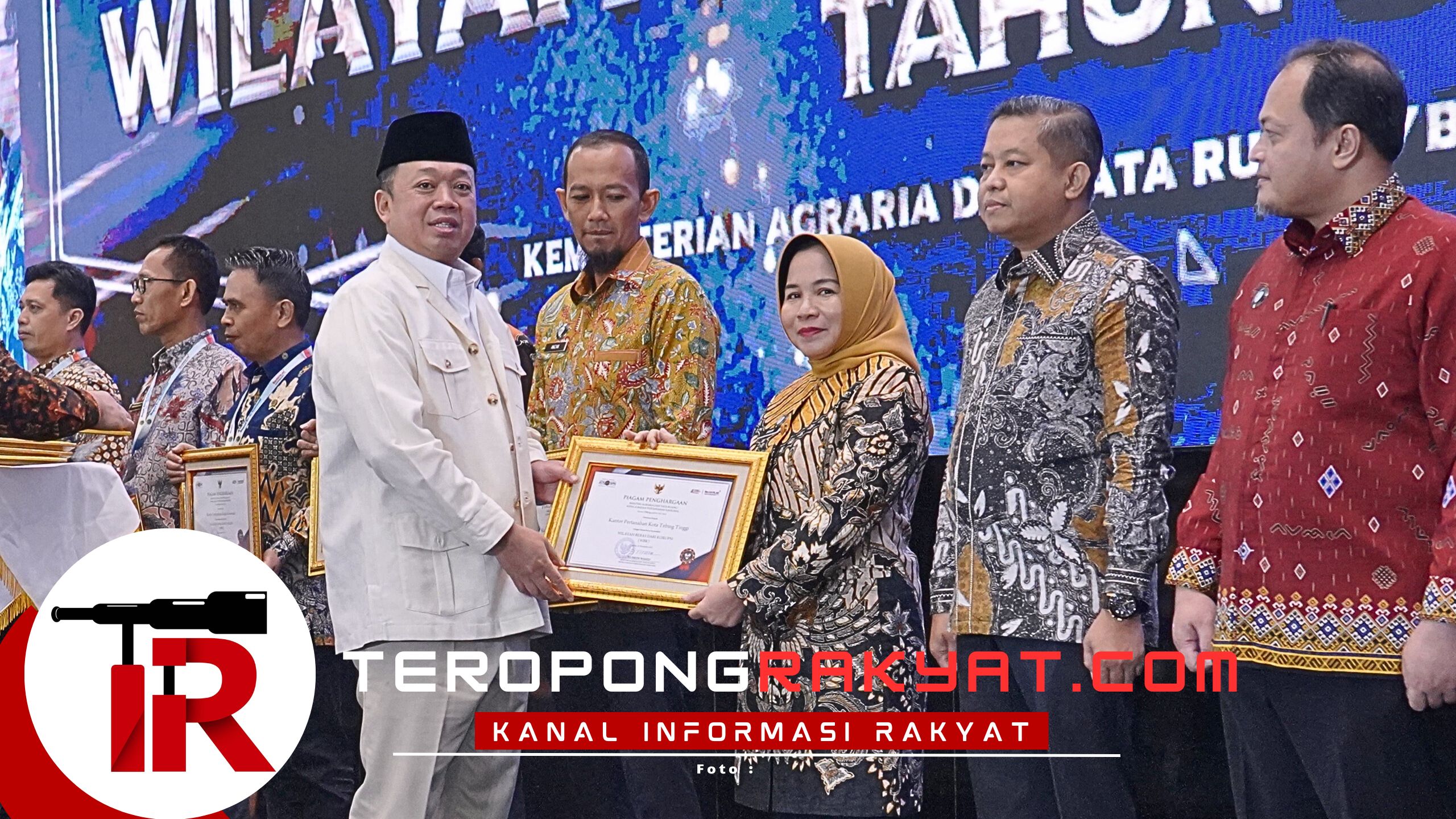 24 Satker ATR/BPN Terima Predikat WBK, Menteri Nusron Beri Apresiasi dan Imbau untuk Jaga Kualitas Layanan