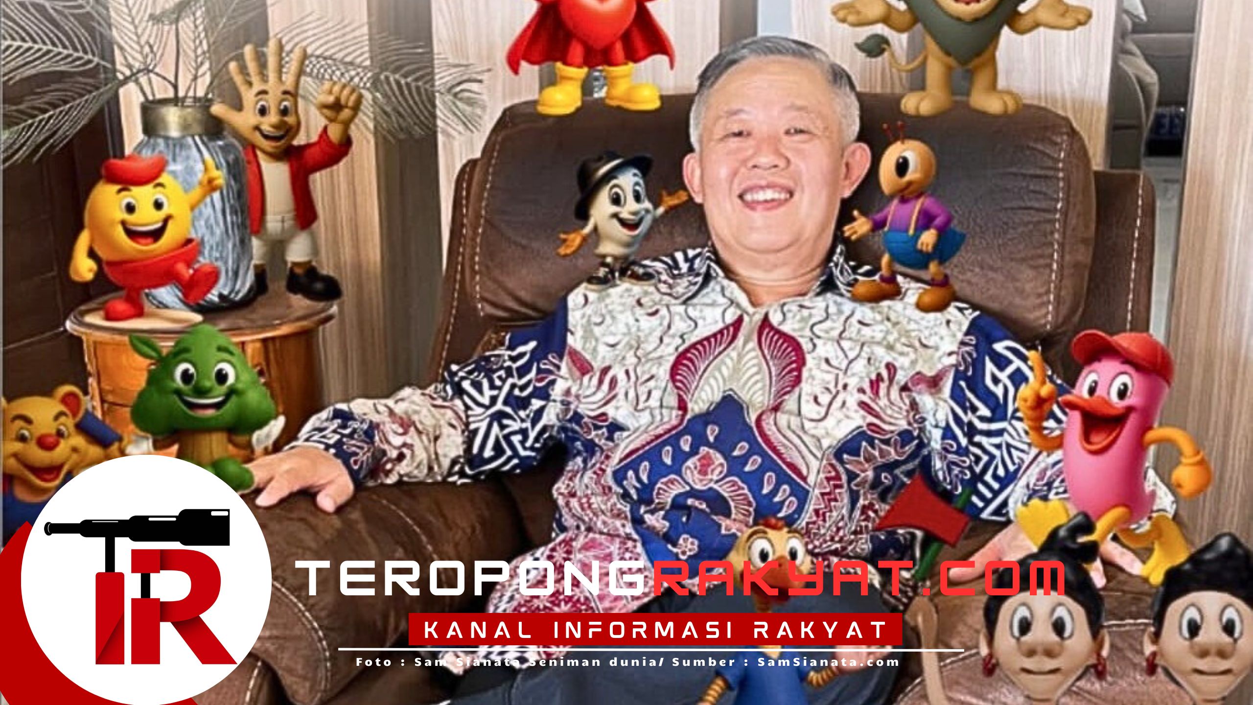 Pesan Menggetarkan dari Seniman Dunia Sam Sianata : Bumi Ini Milik Kita, Milik Anak Cucu Kita !