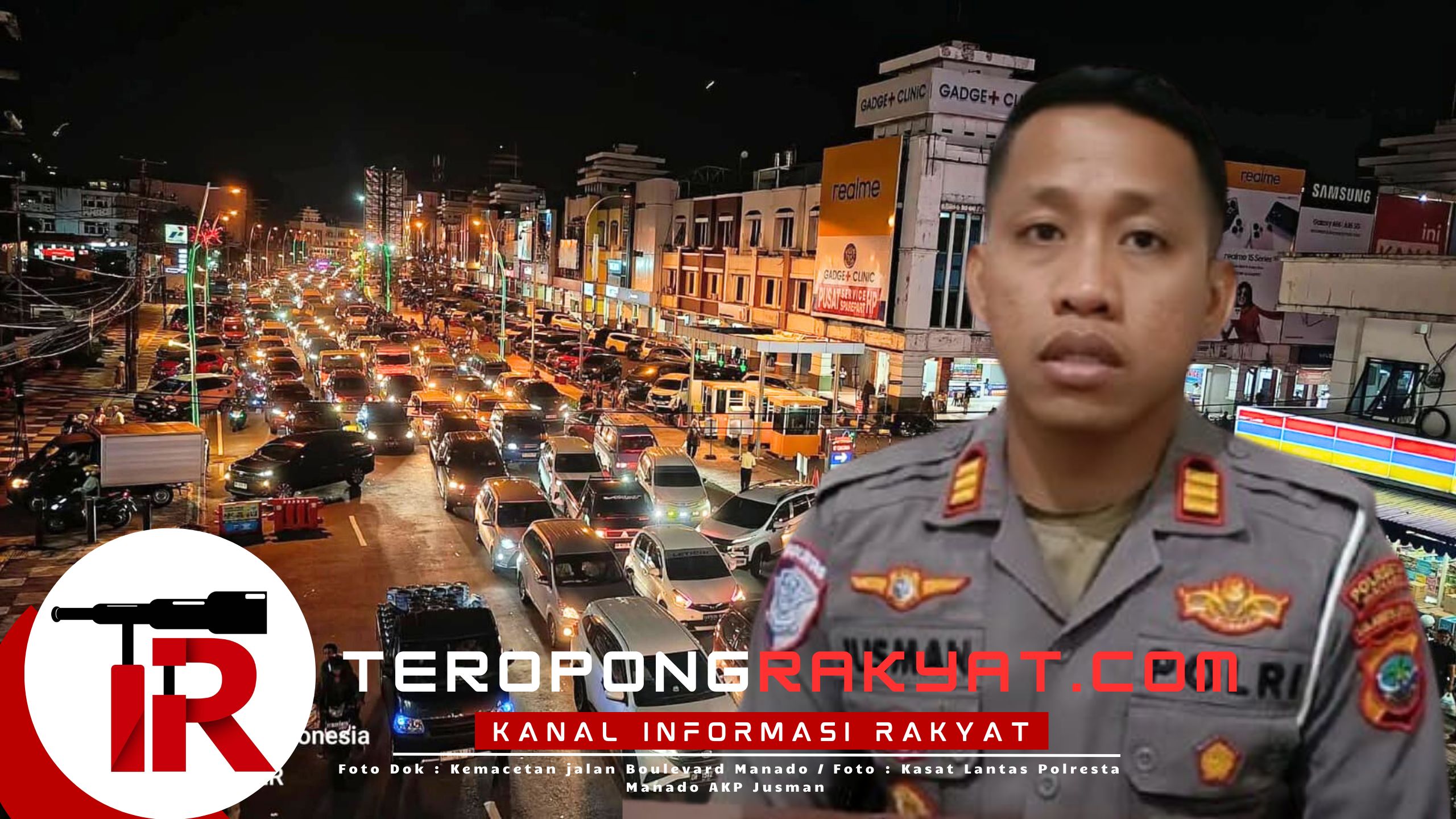 Sat Lantas Polresta Manado Siapkan Rekayasa Lalu Lintas Jelang Natal dan Tahun Baru: Titik Macet Jadi Fokus Utama