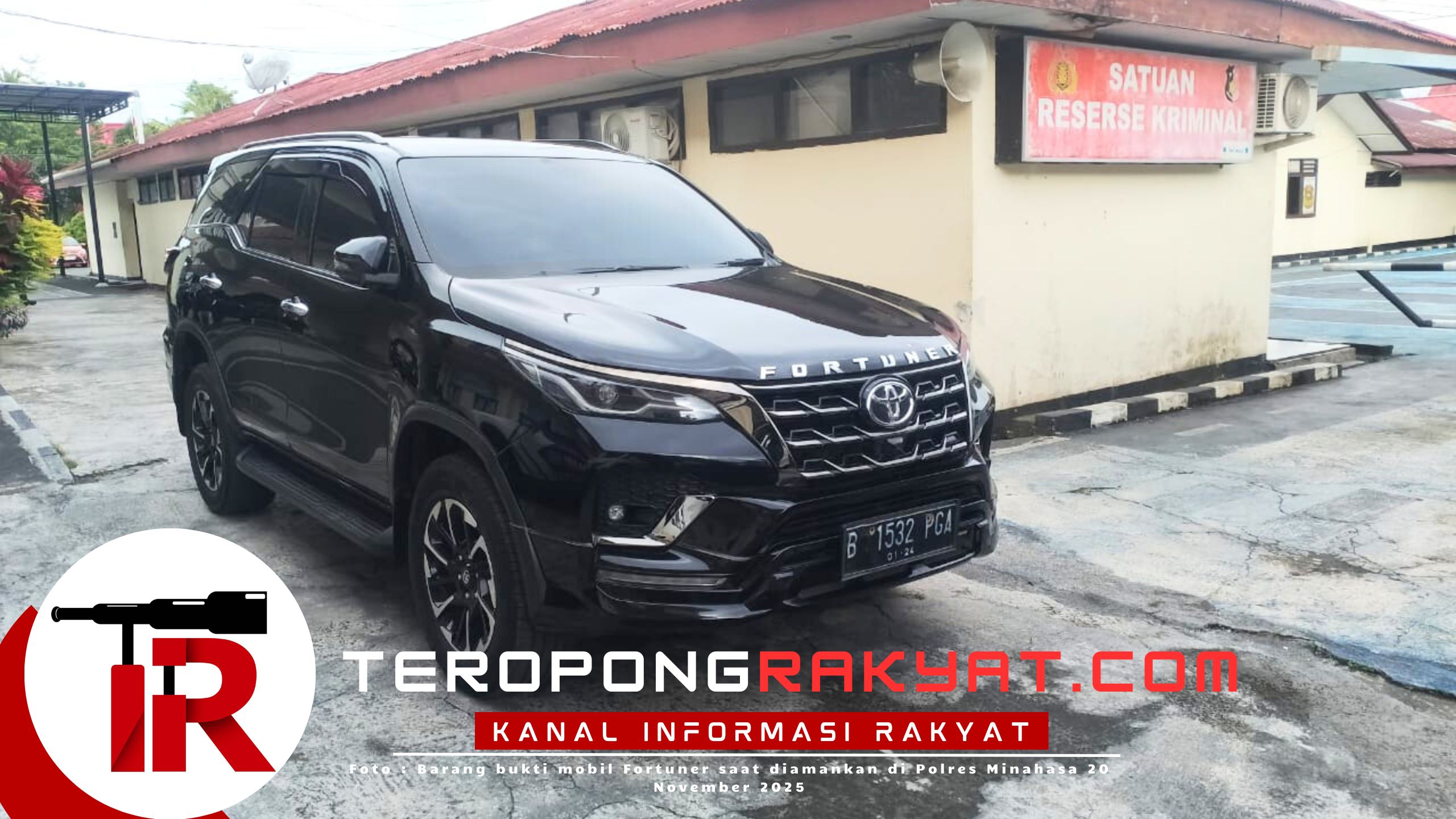 ANEH BIN AJAIB! Barang Bukti Mobil Mewah Raib dari Parkiran Mapolres Minahasa, Dugaan Kuat Libatkan Oknum Polisi Sindikat Curanmor