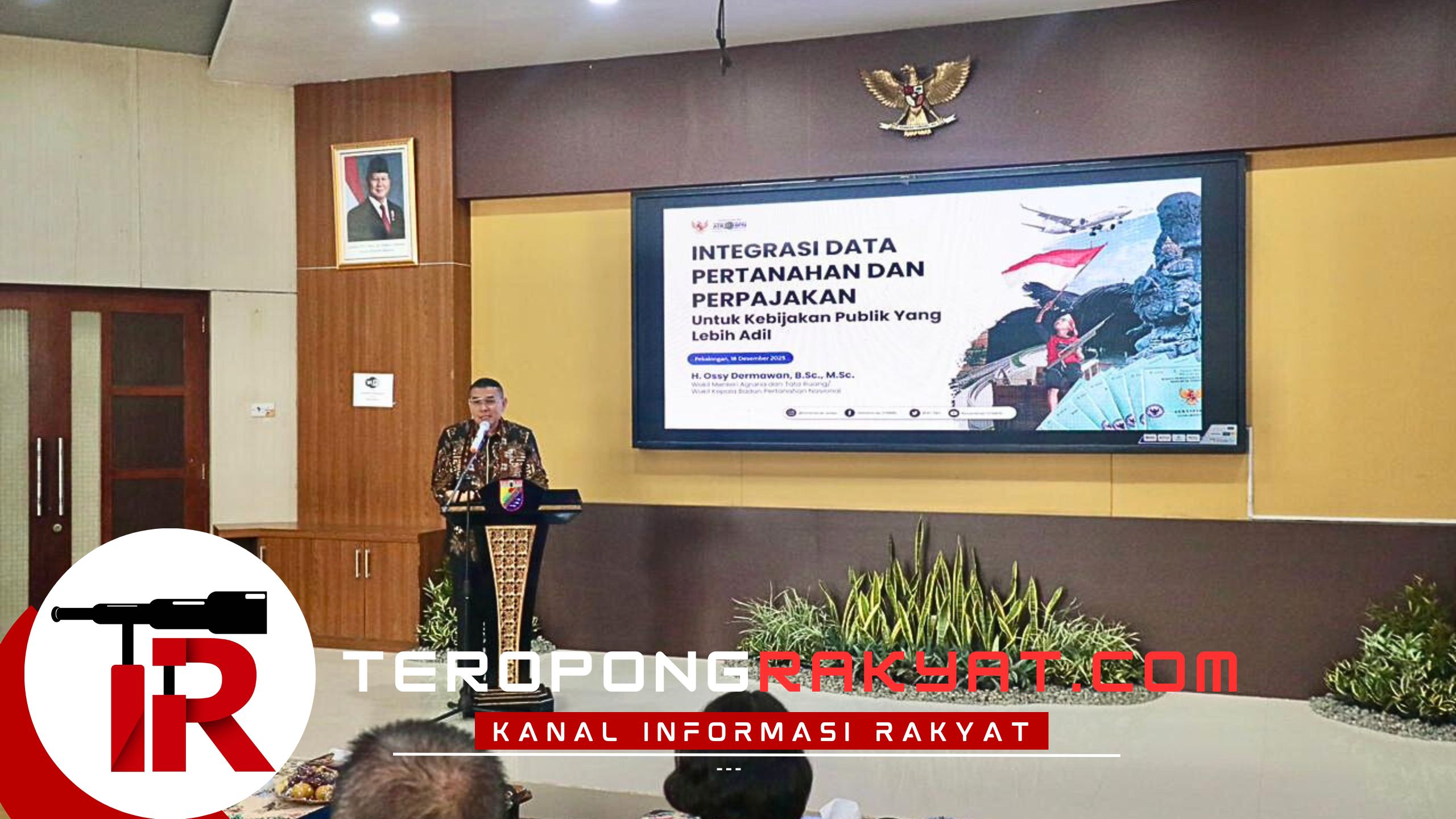 Integrasi NIB dan NOP di Kota Pekalongan, Wamen Ossy: Pertanahan, Perpajakan, Tata Ruang, dan Investasi Jadi Punya Fondasi Kokoh