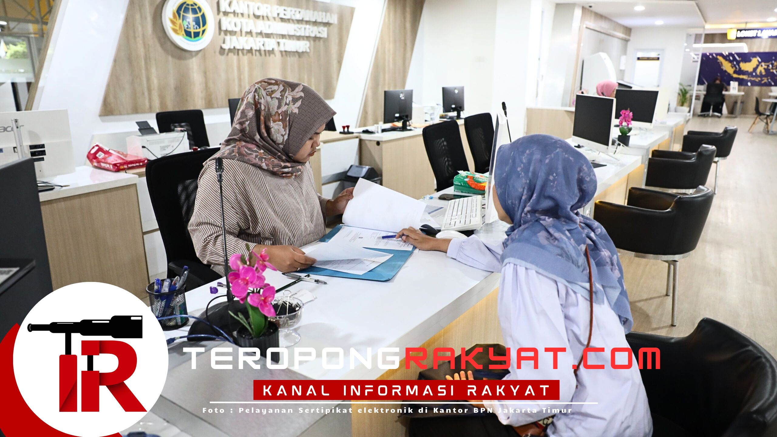 Libur Tahun Baru Tak Halangi Masyarakat Urus Alih Media Sertipikat