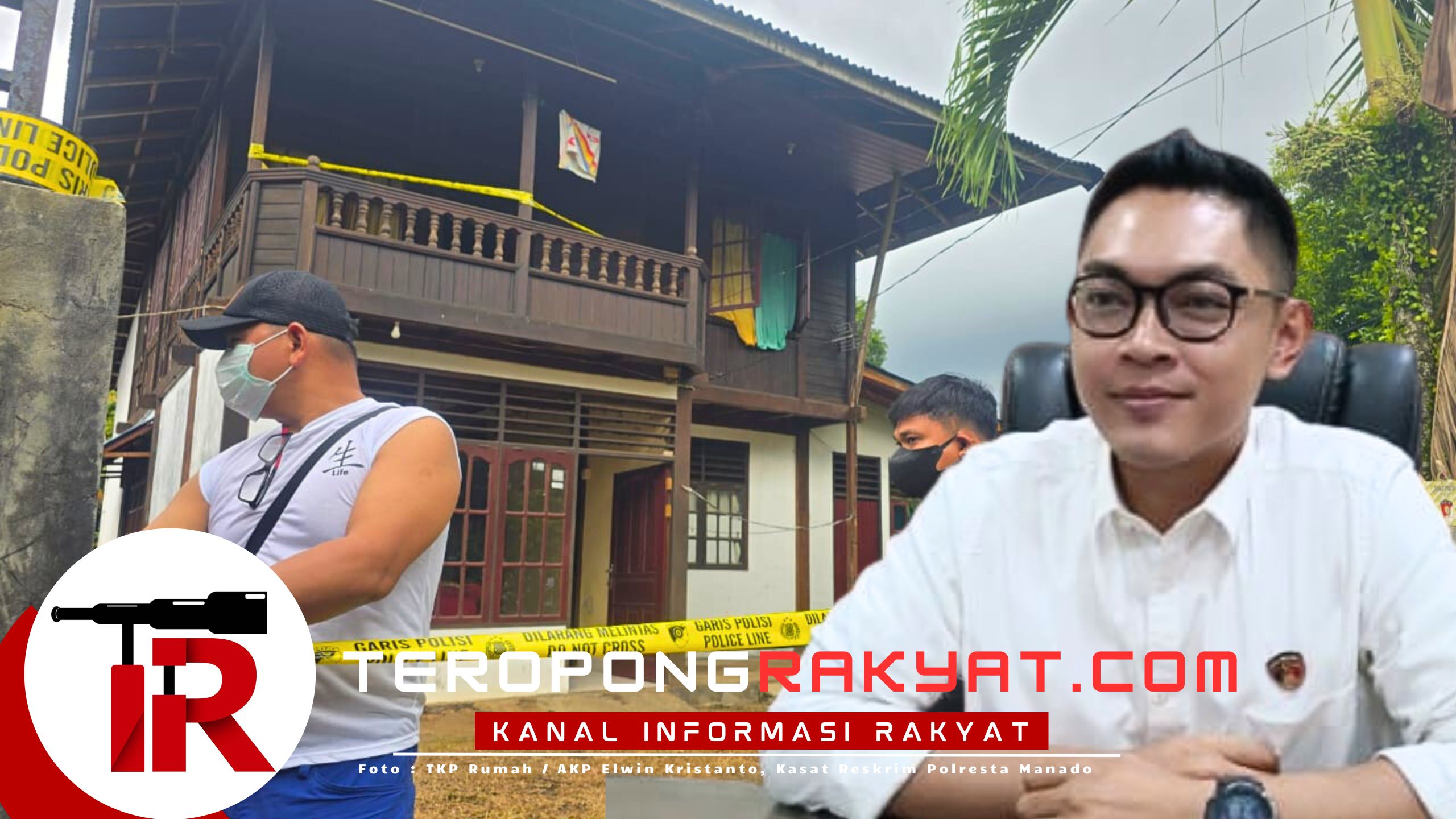 Polresta Manado Ungkap Kematian IRT yang Ditemukan Tewas Membusuk di Mapanget Barat