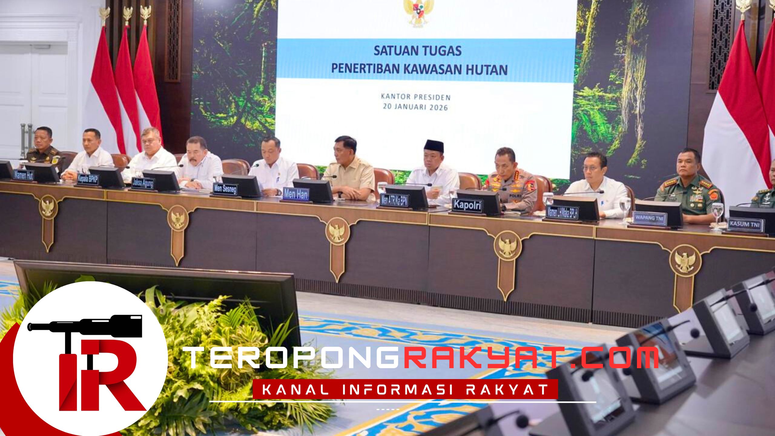 Menteri Nusron: Pemerintah Kuasai Kembali Jutaan Hektare Kawasan Hutan dari Praktik Penyalahgunaan