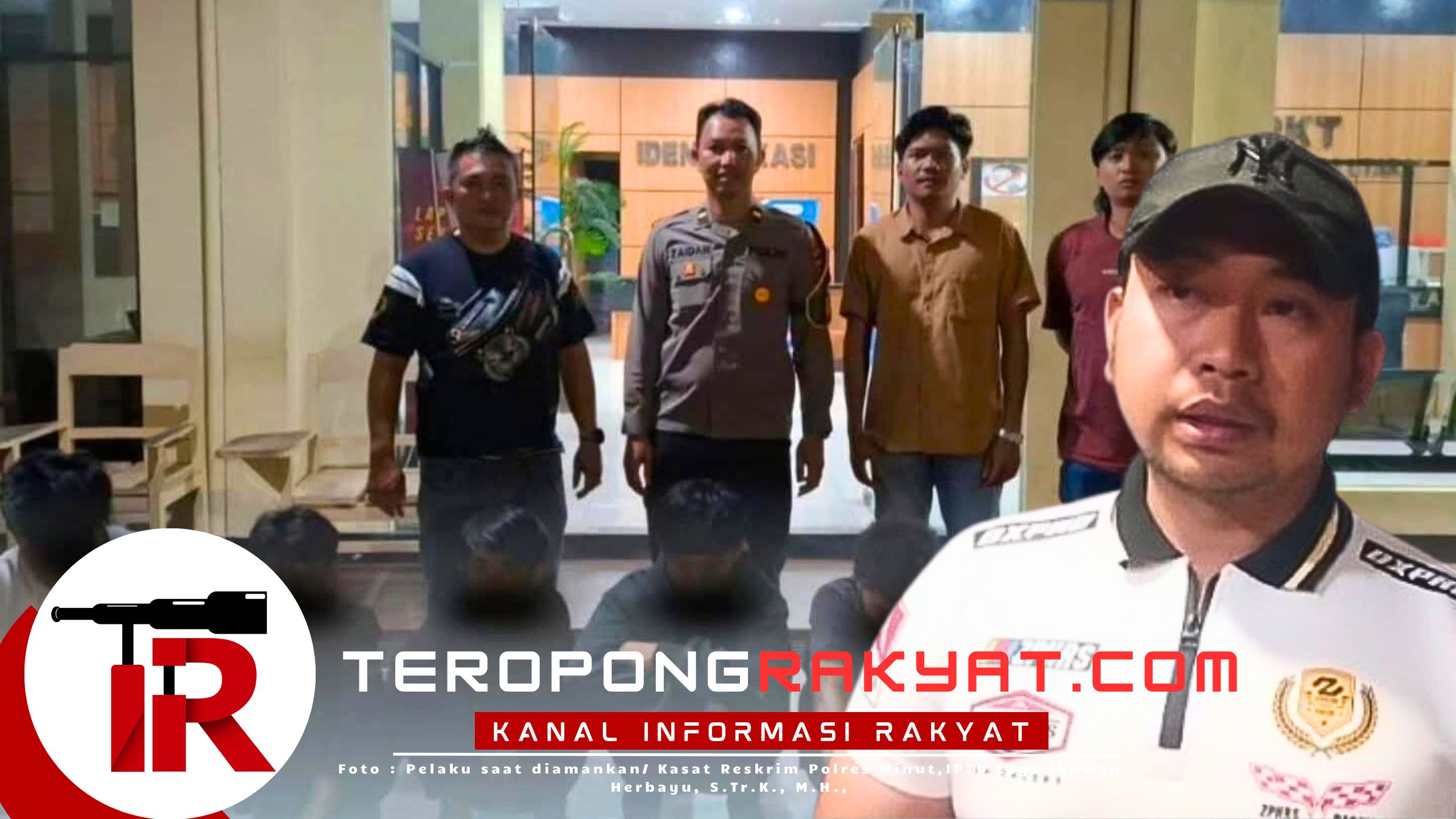 Sat Reskrim Polres Minahasa Utara Ringkus 7 Pelaku Rudapaksa Anak di Bawah Umur
