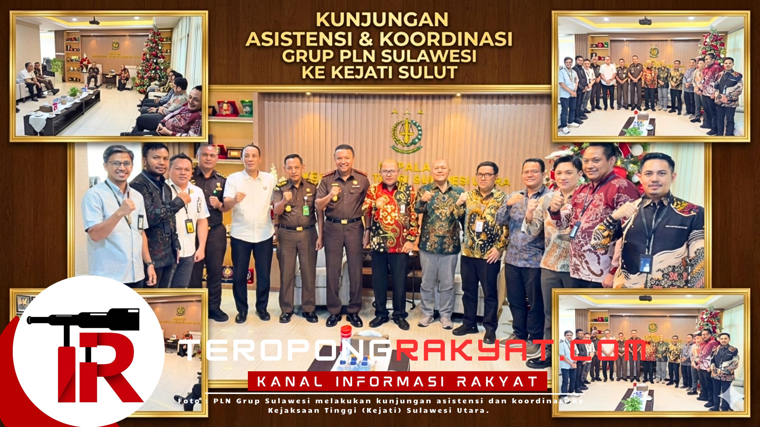 PLN Grup Sulawesi Audiensi dengan Kajati Sulut Jacob Hendrik Pattipeilohy, Bahas Pengamanan Aset Negara