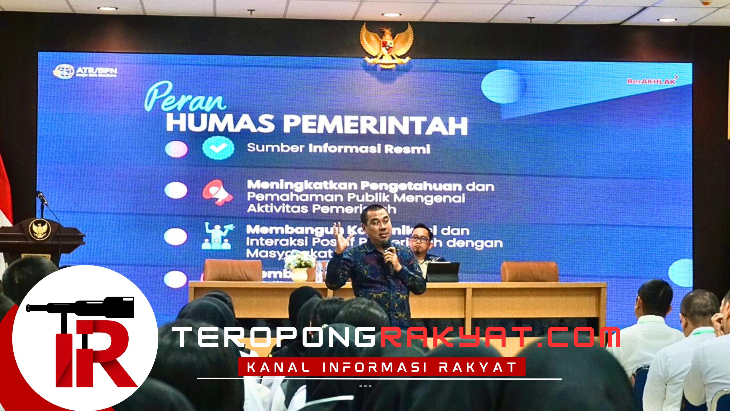 CPNS ATR/BPN Harus Perkuat Kepedulian dan Peran Komunikasi Publik