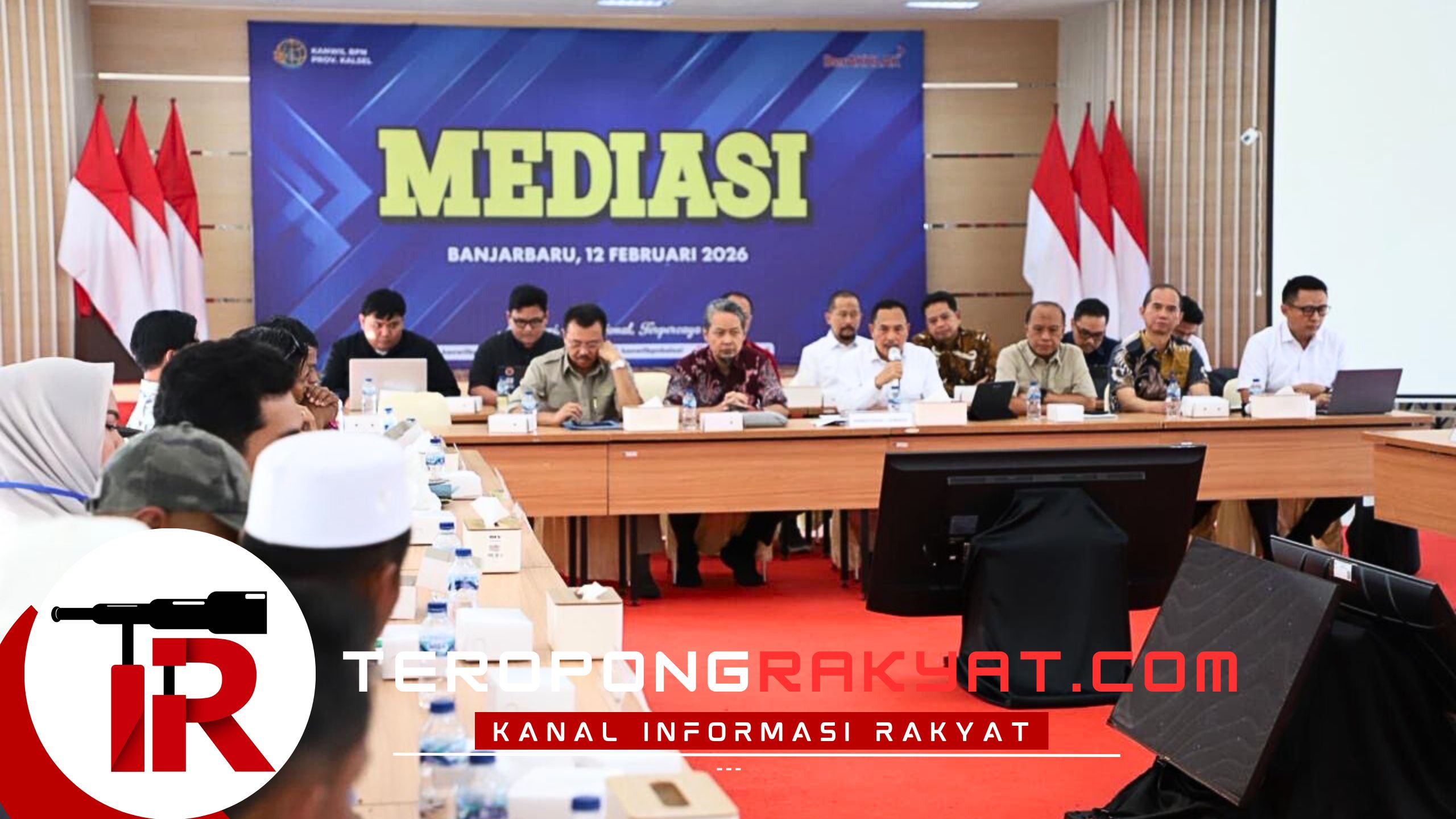 Percepat Penyelesaian Kasus Tanah Transmigrasi di Kalsel, Kementerian ATR/BPN Pimpin Mediasi Bahas Nilai Ganti Rugi