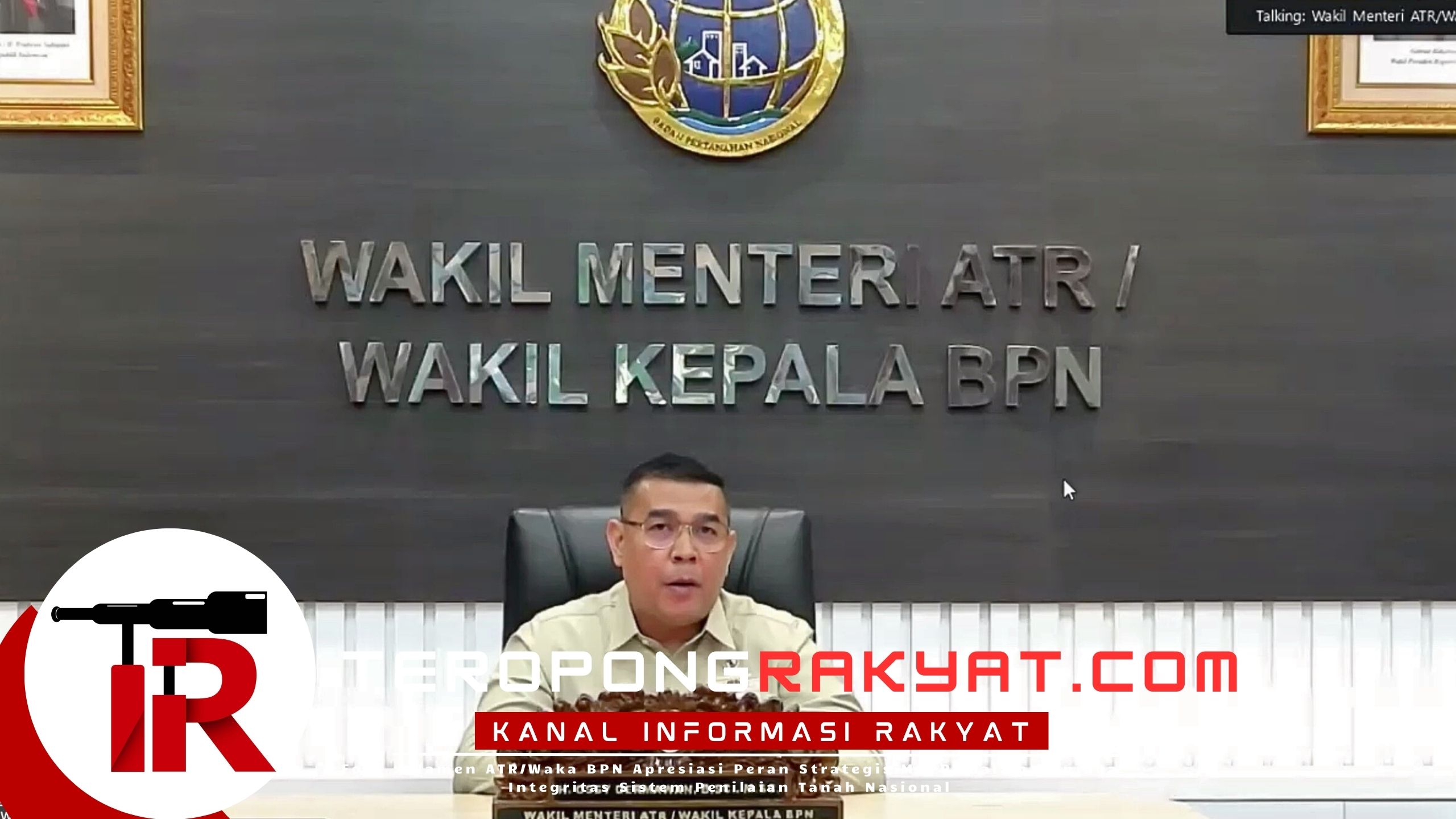 Wamen ATR/Waka BPN Apresiasi Peran Strategis MAPPI dalam Menjaga Integritas Sistem Penilaian Tanah Nasional
