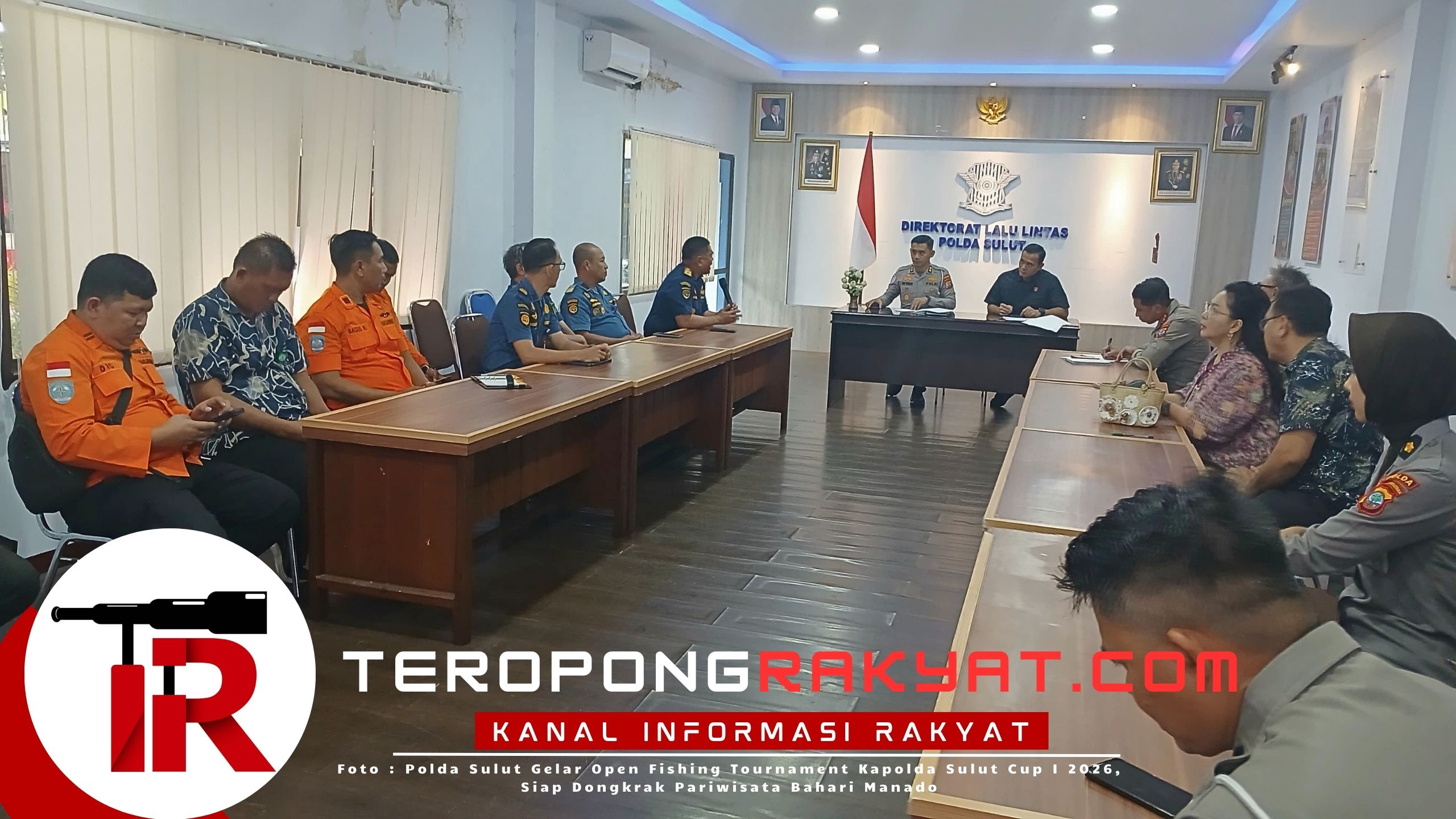 Polda Sulut Gelar Open Fishing Tournament Kapolda Sulut Cup I 2026, Siap Dongkrak Pariwisata Bahari Manado