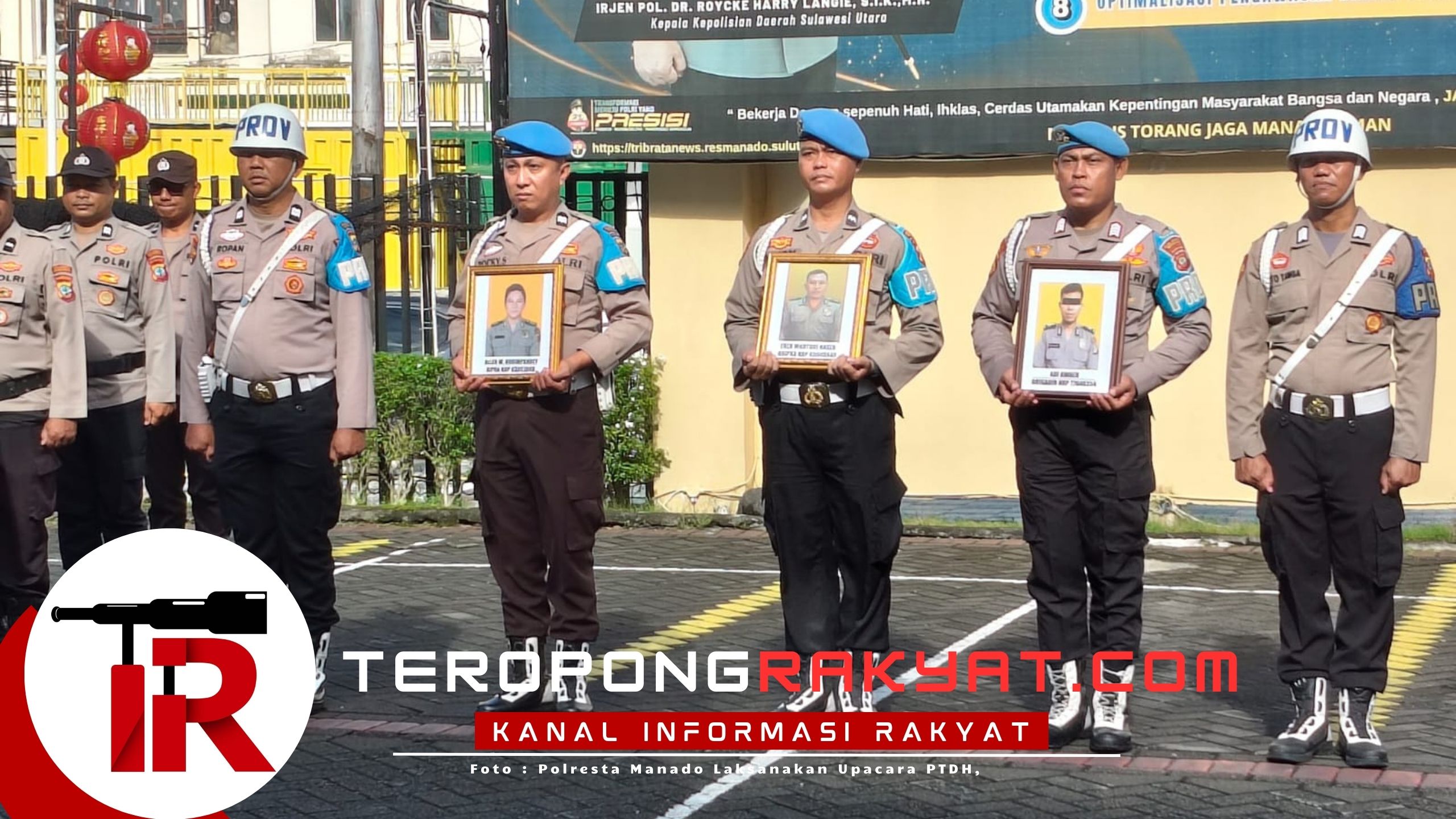 Tegas! Polresta Manado Laksanakan PTDH Tiga Personel Demi Marwah Institusi