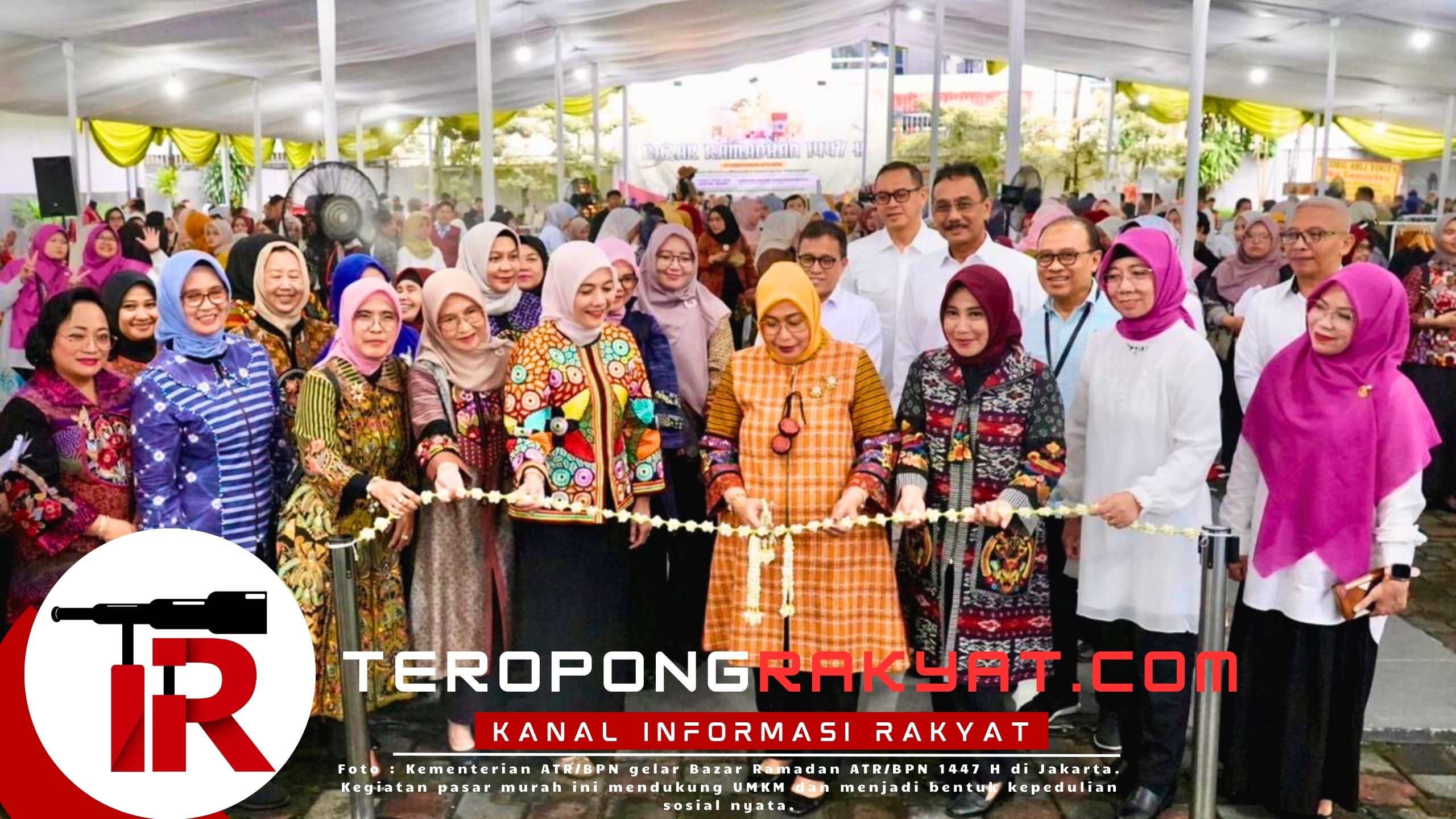 Bazar Ramadan ATR/BPN Wujudkan Kepedulian Sosial Nyata