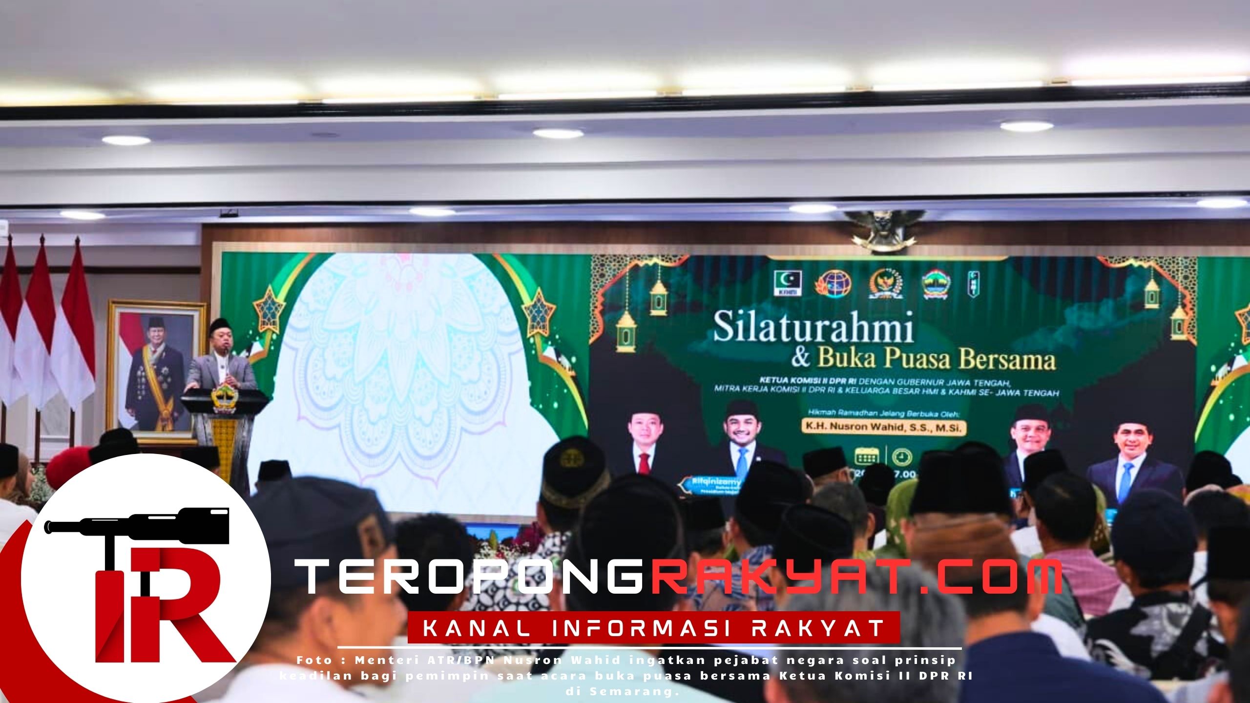 Menteri Nusron Tekankan Pentingnya Prinsip Keadilan bagi Pemimpin di Semarang